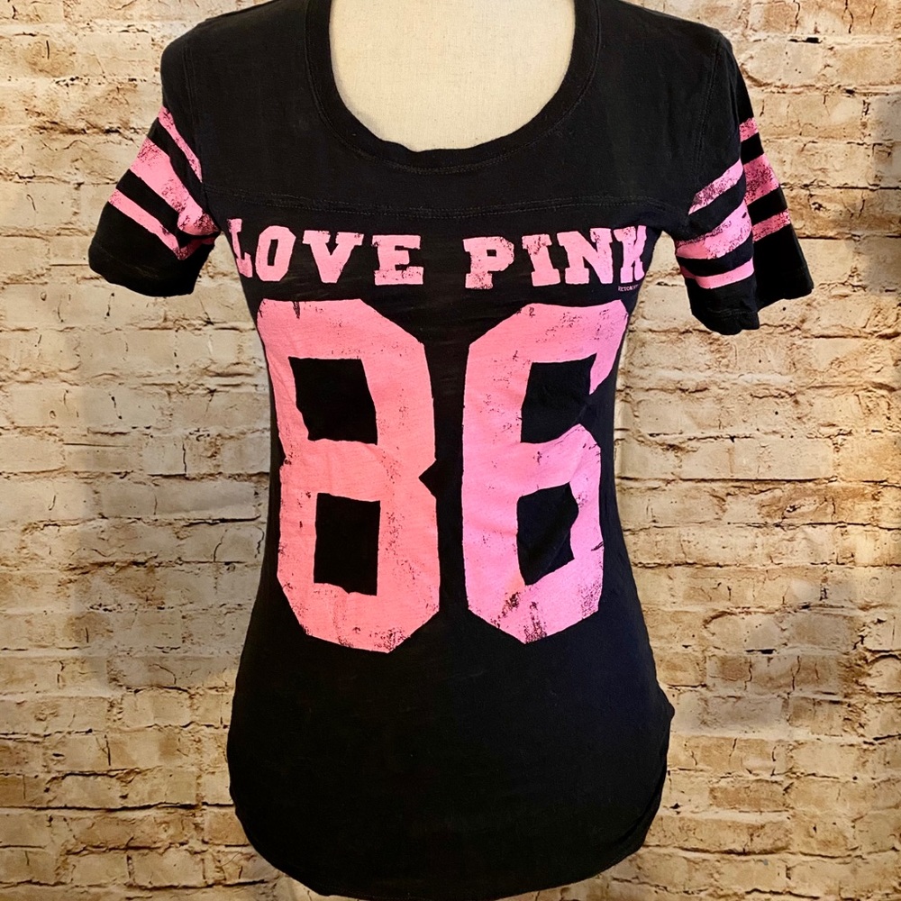 Lightly Worn VS Pink Washed Style t-shirt